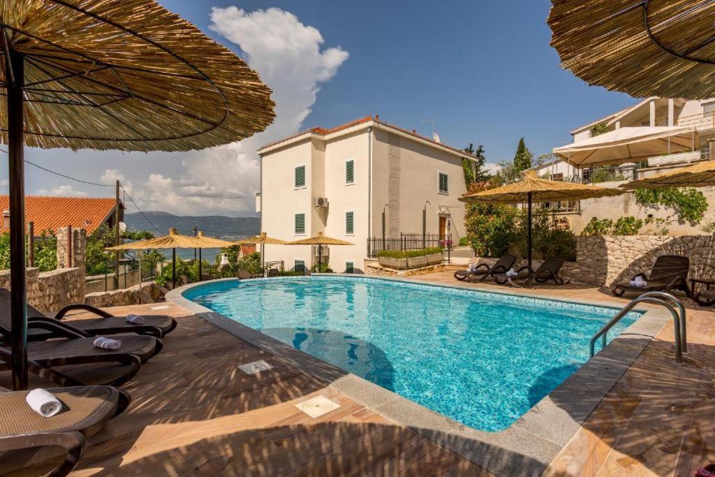 Trogir, Villa Salena, Residenz Ciovo Pearl, Slatine, Island Ciovo, Split Dış mekan fotoğraf